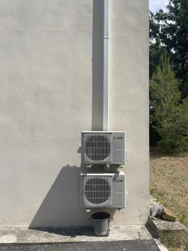 Installation d'une climatisation bi-split à Pierrefeu-du-Var, Brignoles, CD CLIMATISATION