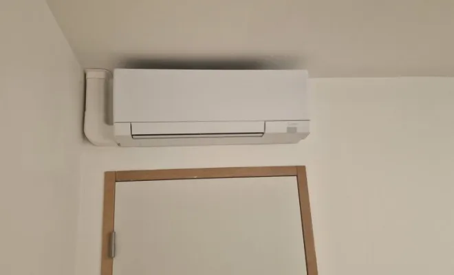 Climatisation Mitsubishi équipée d'un module Wifi.